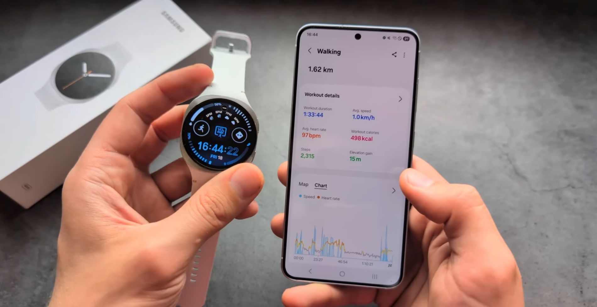 Hình ảnh cho danh mục Mẹo dùng GPS và bản đồ theo dõi quãng đường chạy bộ hoặc đạp xe chính xác trên Galaxy Watch